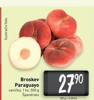 Broskve Paraquayo