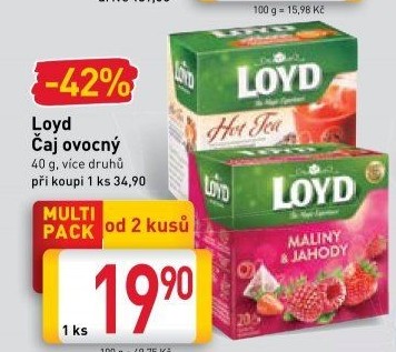 Čaj ovocný Loyd