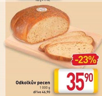 Chléb pecen Odkolek