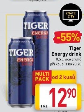 Energetický nápoj Tiger