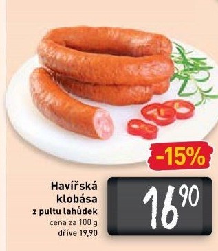 Havířská klobása