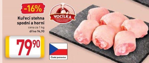Kuřecí stehna Vocílka