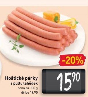 Párky hoštické