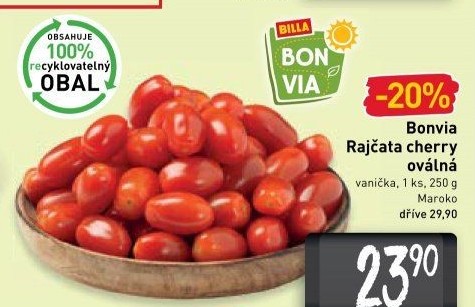 Rajčata cherry Billa Bonvia