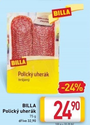 Salám Uherák polický Billa