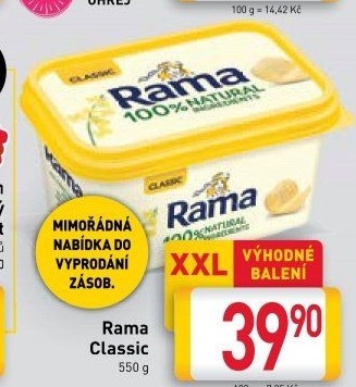 Margarín Classic Rama