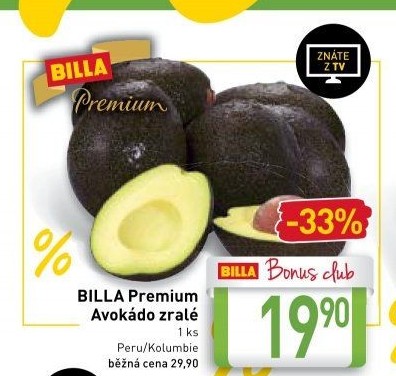 Avokádo Premium Billa