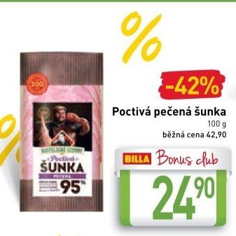 Šunka pečená poctivá Kostelecké uzeniny