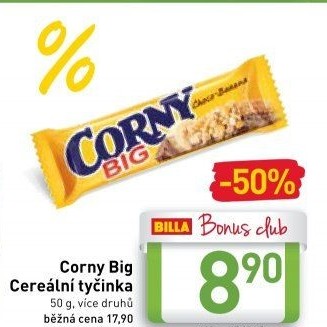 Tyčinka cereální BIG Corny