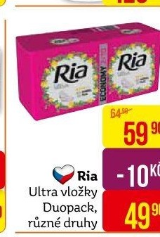 Dámské vložky Ria Ultra