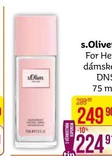 Deodorant parfémovaný S. Oliver