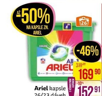 Prací kapsle Ariel