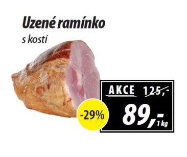 Uzené ramínko s kostí