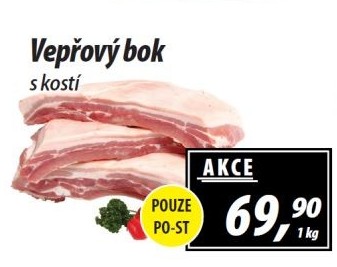 Vepřový bok s kostí