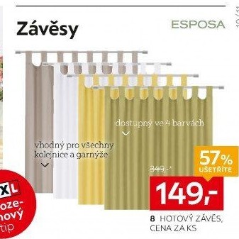 HOTOVÝ ZÁVĚS