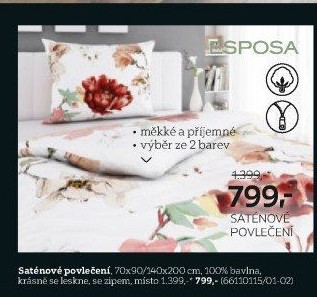 SATÉNOVÉ POVLEČENÍ