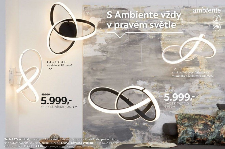 STROPNÍ LED SVÍTIDLO