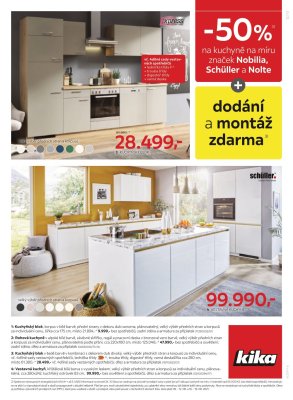 akční leták Kika nábytek 9.8.2021-22.8.2021