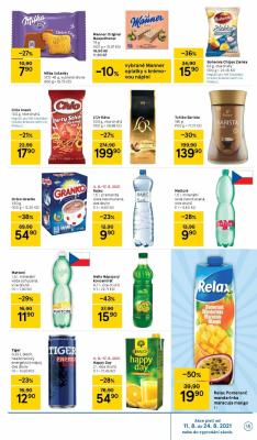 akční leták Tesco 11.8.2021-17.8.2021