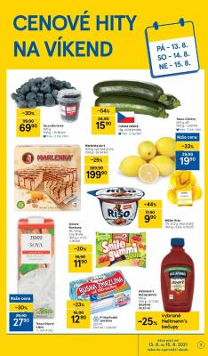 akční leták Tesco 11.8.2021-17.8.2021