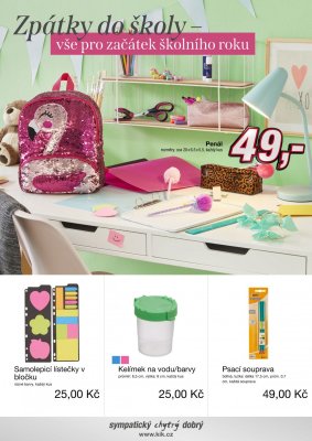 akční leták Kik textil 9.8.2021-29.8.2021