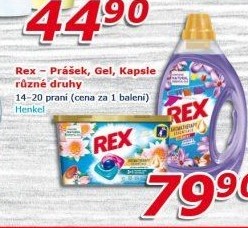 Prací prášek Rex