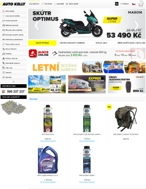 akční leták Auto Kelly 10.8.2021-16.8.2021