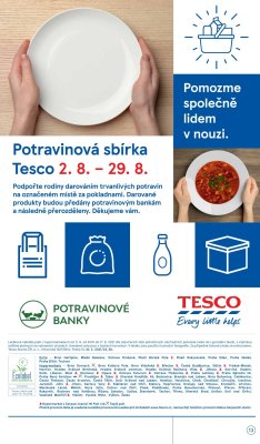 akční leták Tesco 11.8.2021-17.8.2021
