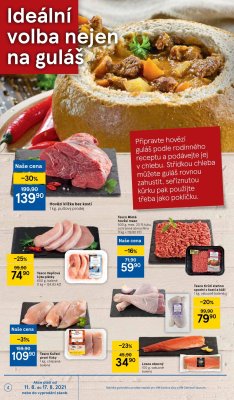 akční leták Tesco 11.8.2021-17.8.2021