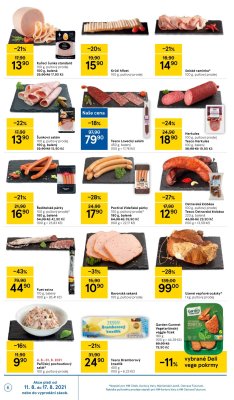 akční leták Tesco 11.8.2021-17.8.2021