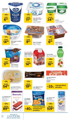 akční leták Tesco 11.8.2021-17.8.2021