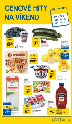 akční leták Tesco 11.8.2021-17.8.2021