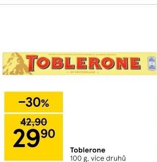 Čokoláda Toblerone