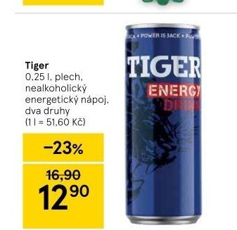 Energetický nápoj Tiger