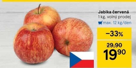 Jablka červená