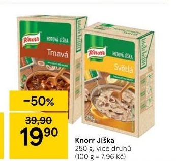 Jíška hotová Knorr