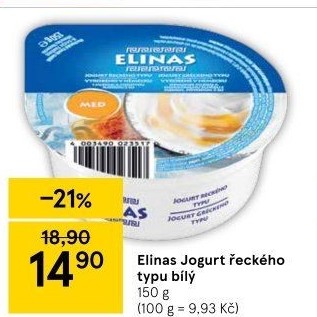 Ochucený jogurt řecký Elinas