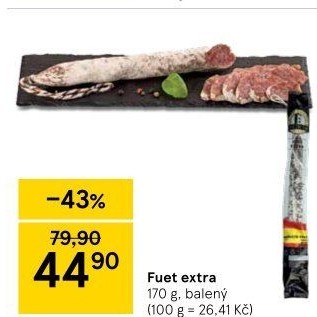 Salám Fuet extra Vic D'