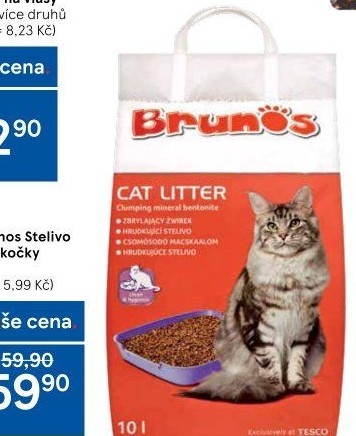 Stelivo pro kočky Brunos