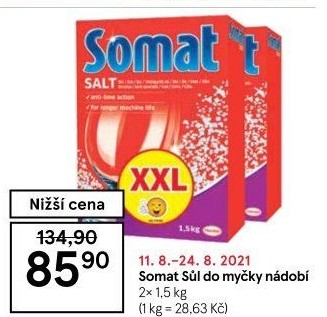Sůl do myčky Somat