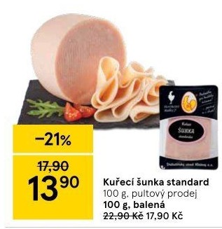 Šunka kuřecí standard
