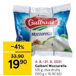 Sýr Mozzarella Galbani