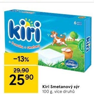 Sýr tavený Kiri