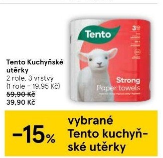 Utěrky kuchyňské 3vrstvé Tento