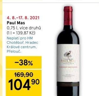Vína Paul Mas