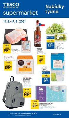 akční leták Tesco 11.8.2021-17.8.2021