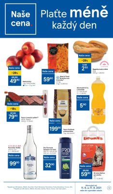 akční leták Tesco 11.8.2021-17.8.2021