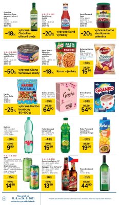 akční leták Tesco 11.8.2021-17.8.2021