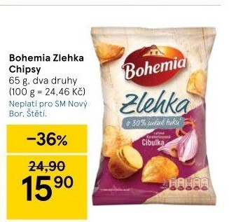 Chipsy Zlehka Bohemia Chips
