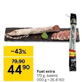 Salám Fuet extra Vic D'
